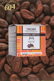 Cliquez sur l’image pour voir les détails du produit :Millésime Chocolat - Orangettes - Tanzanie - 75gr