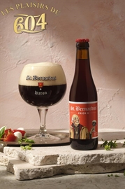 Cliquez sur l’image pour voir les détails du produit :St Bernardus Brune Prior 8 33cl