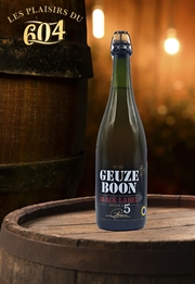 Cliquez sur l’image pour voir les détails du produit :Oude geuze Boon Black Label N°5 75cl