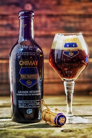 Cliquez sur l’image pour voir les détails du produit :Chimay Bleue Barique Rhum 2021 37.5cl