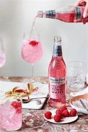 Cliquez sur l’image pour voir les détails du produit :Fever Tree Raspberry & Rhubarb Tonic Water 20cl