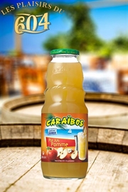 Cliquez sur l’image pour voir les détails du produit :Caraibos Pomme pur jus trouble 1L