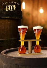 Cliquez sur l’image pour voir les détails du produit :Verre Kwak Duo avec support